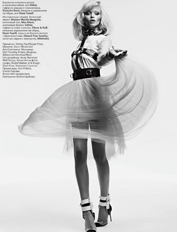Abby Lee Kirshou in Vogue Russia