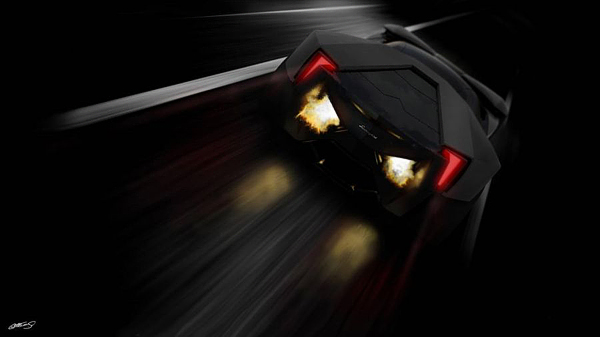 Aggressive Lamborghini Ankonian Concept Car-10