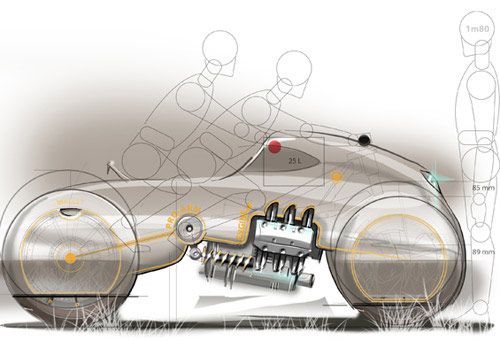 Honda Icare Motorcycle Concept