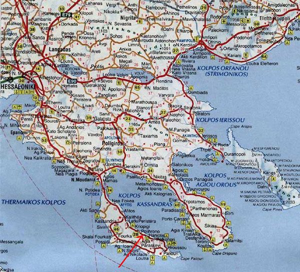 Thesaloniki Map