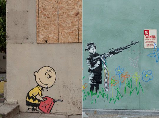 Banksy στο Χόλιγουντ 
