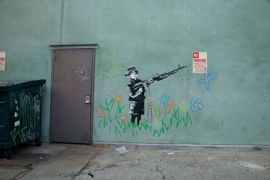 Banksy στο Χόλιγουντ 