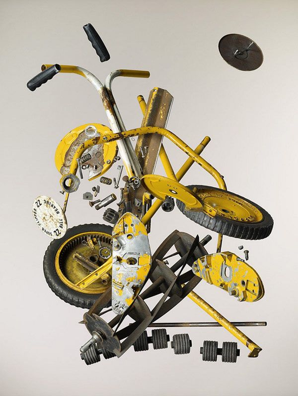 Disassembled Objects Todd McLellan