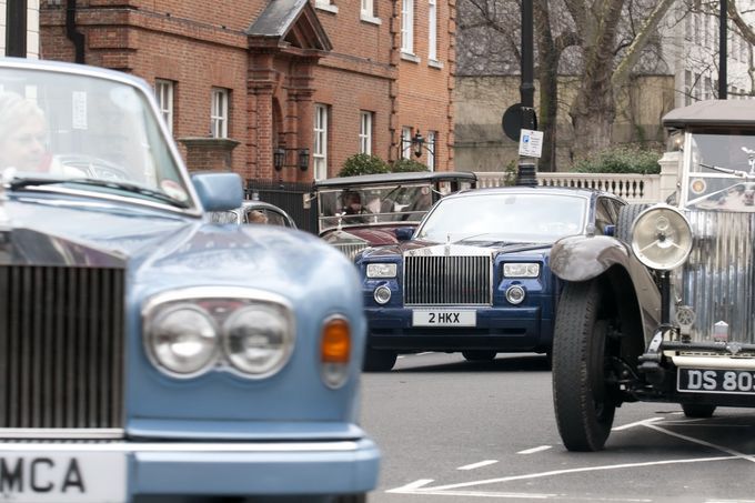 Παρέλαση Rolls-Royce Λονδίνο