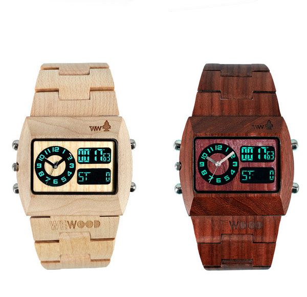 Beautiful Wooden Watches by WeWood