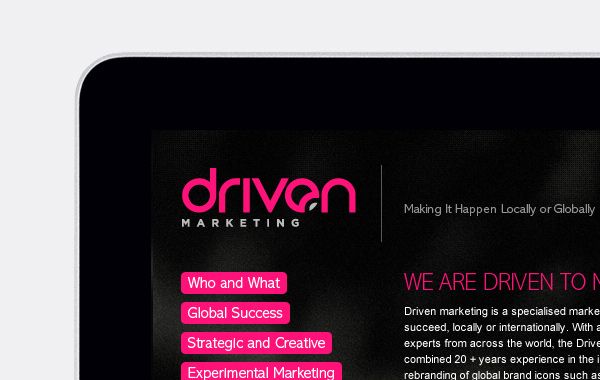 Brand and Corporate Identity for Driven Marketing