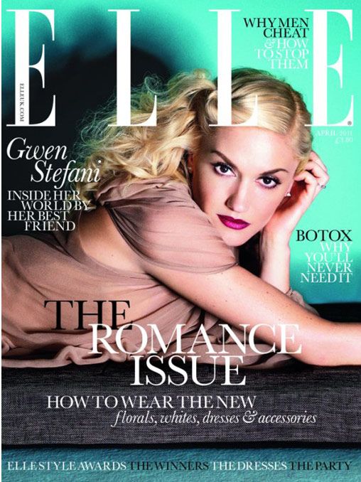 Gwen Stefani in Elle of United Kingdom