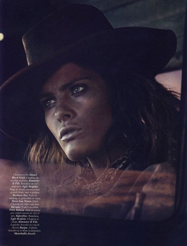 Isabeli Fontana in the Parisian Vogue