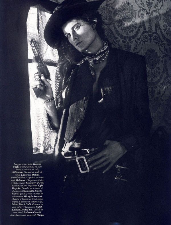 Isabeli Fontana in the Parisian Vogue