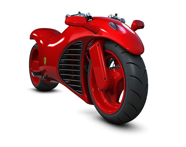 New Ferrari V4 Motorcycle