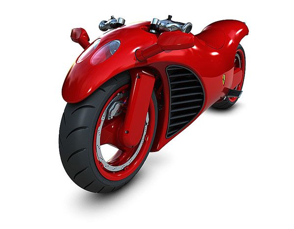 New Ferrari V4 Motorcycle