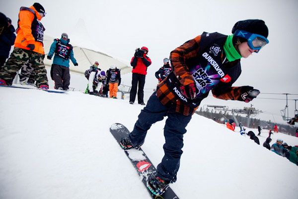 Quiksilver New Star Invitational - snowboard event of the season