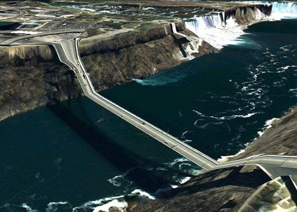 Γέφυρες από το Google Earth