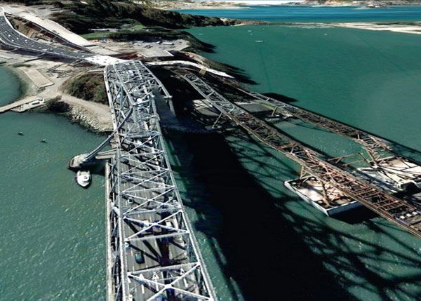 Γέφυρες από το Google Earth