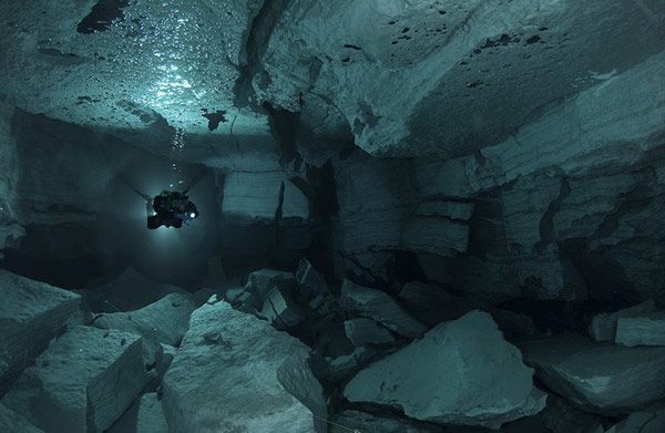 Υποθαλάσσια σπηλιά Orda στη Ρωσία