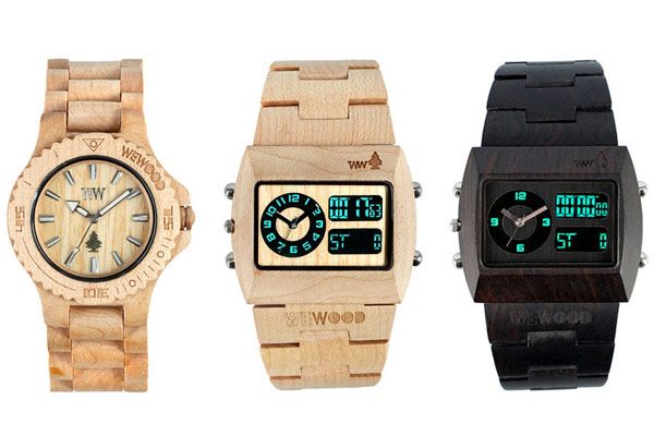 Όμορφα ξύλινα ρολόγια από τη WeWood