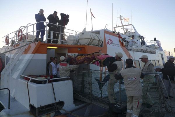 Immigrants flee Misrata to seek medical treatment