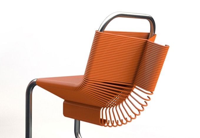 Καρέκλα-κρεμάστρα από τον Joey Zeledon