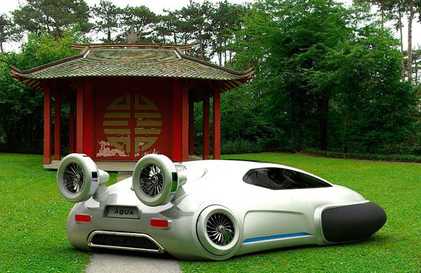 Futuristic Volkswagen Concept Car – Aqua