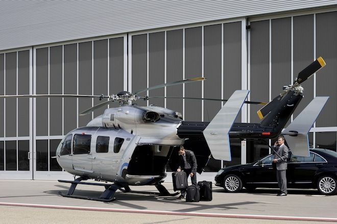 Peek Inside Mercedes’ New Luxe Helicopter