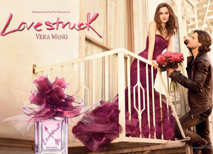 Η Leighton Meester σε διαφήμιση αρώματος Lovestruck της Vera Wang