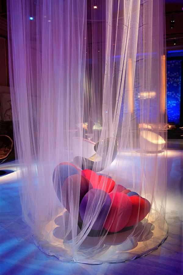 Πολύχρωμη καρέκλα Ανεμώνη από τον Giancarlo Zema