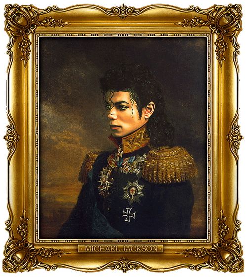 Διασημότητες παρουσιάζονται  ως ρωσική στρατηγοί - Michael Jackson