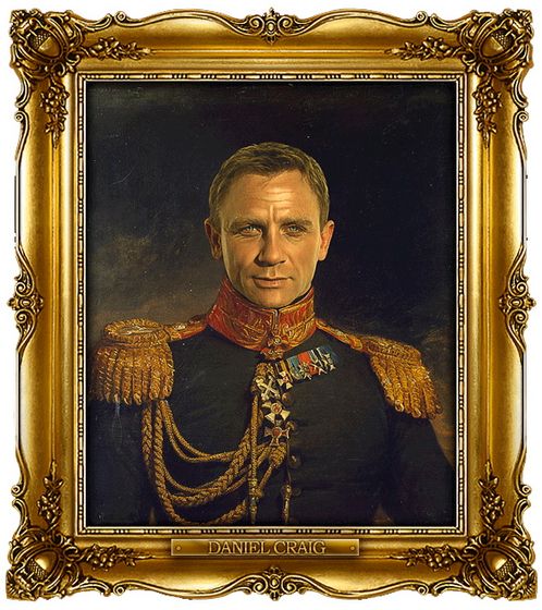 Διασημότητες παρουσιάζονται  ως ρωσική στρατηγοί - Daniel Craig