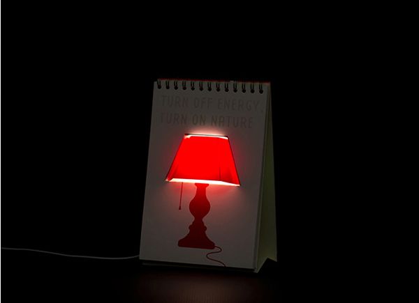 Creative Table Lamp “Page by Page”-01