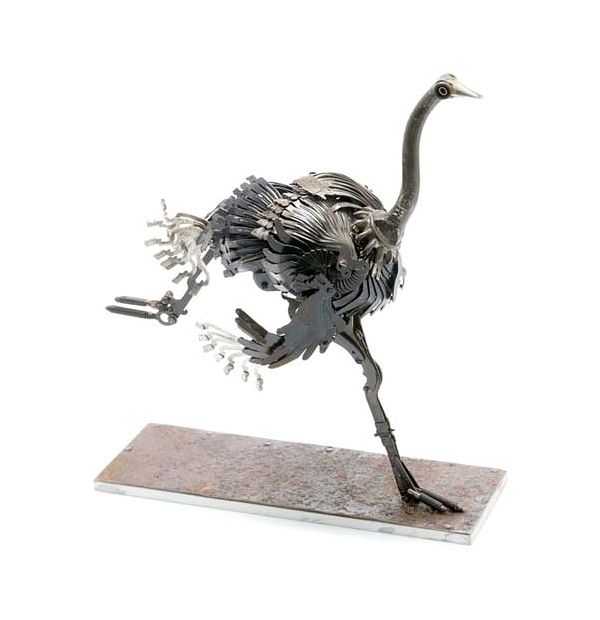 Edouard Martinet’s Metal Animals Sculptures-02