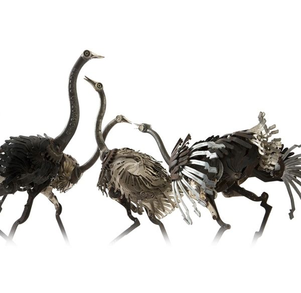 Edouard Martinet’s Metal Animals Sculptures-10