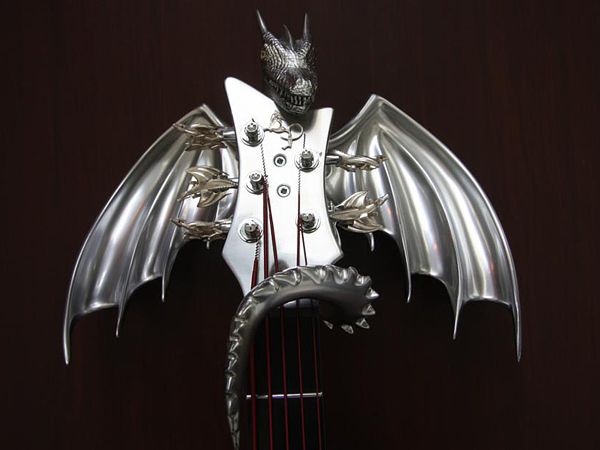 Custom “Draco” Guitar by Emerald Guitars-07