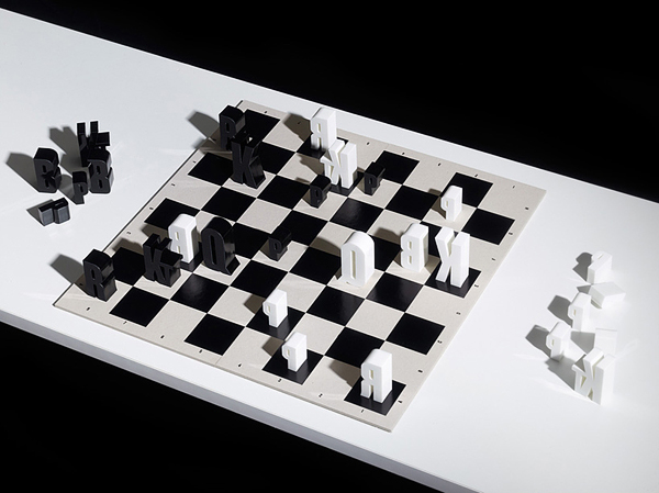Σετ Τυπογραφικού Σκακιού από τη Hat Trick Design
