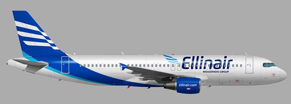 Το Σήμα της Αεροπορικής Εταιρίας Ellinair από τον Ιωάννη Κωστίδη