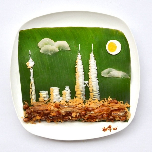 Τέχνη τροφίμων από το Hong Yi