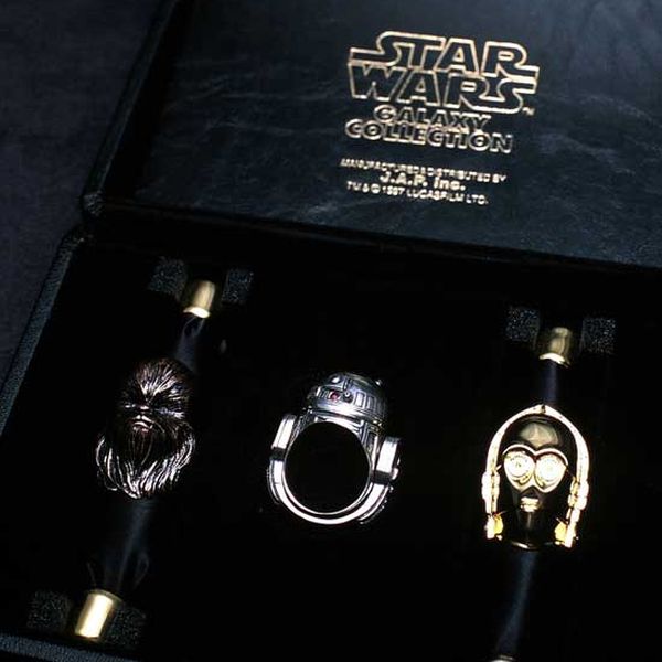 Δαχτυλίδια με τις Μορφές των Ηρώων του Star Wars