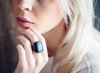 Κομψό Έξυπνο Δαχτυλίδι Εξοπλισμένο με Κουμπί Πανικού Κομψό Έξυπνο Δαχτυλίδι Εξοπλισμένο με Κουμπί Πανικού